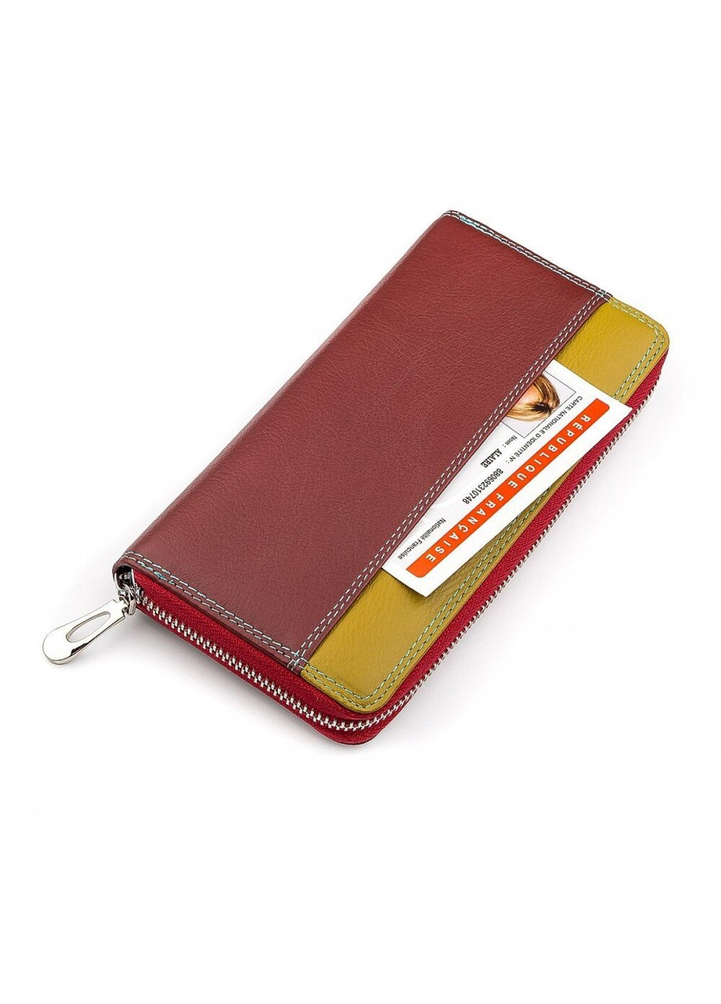 Жіночий шкіряний гаманець ST Leather 18376 (SB71) Червоний ST Leather Accessories (262452730)