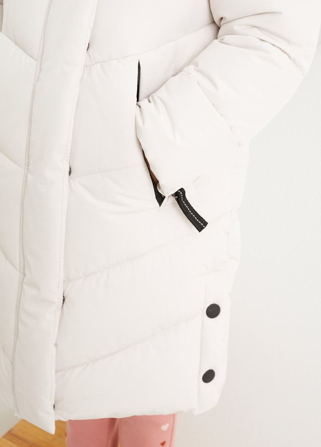 Айвори зимняя зимняя куртка для девочки айвори 2199043 C&A