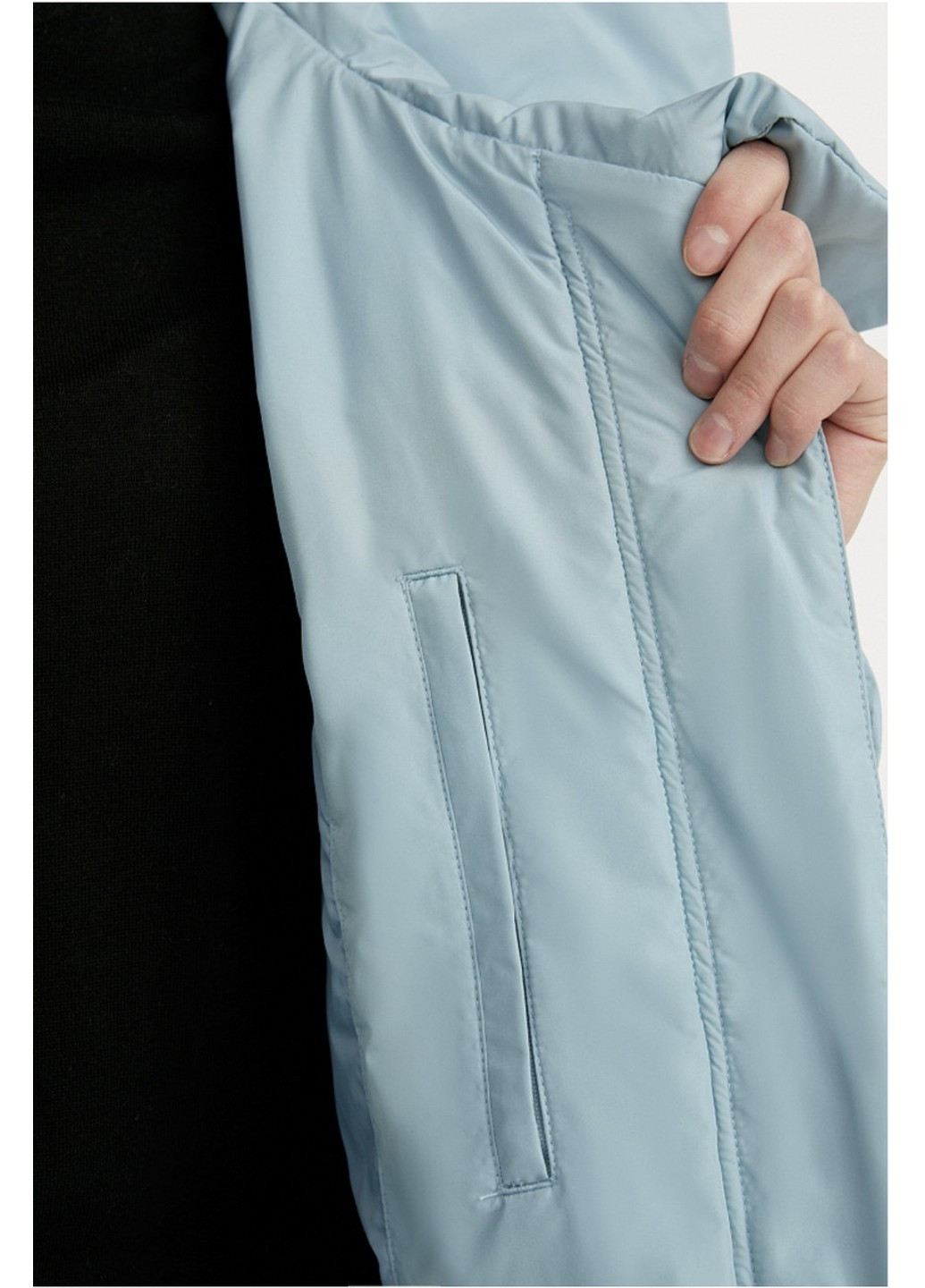 Голубая зимняя куртка w20-32042-121 Finn Flare