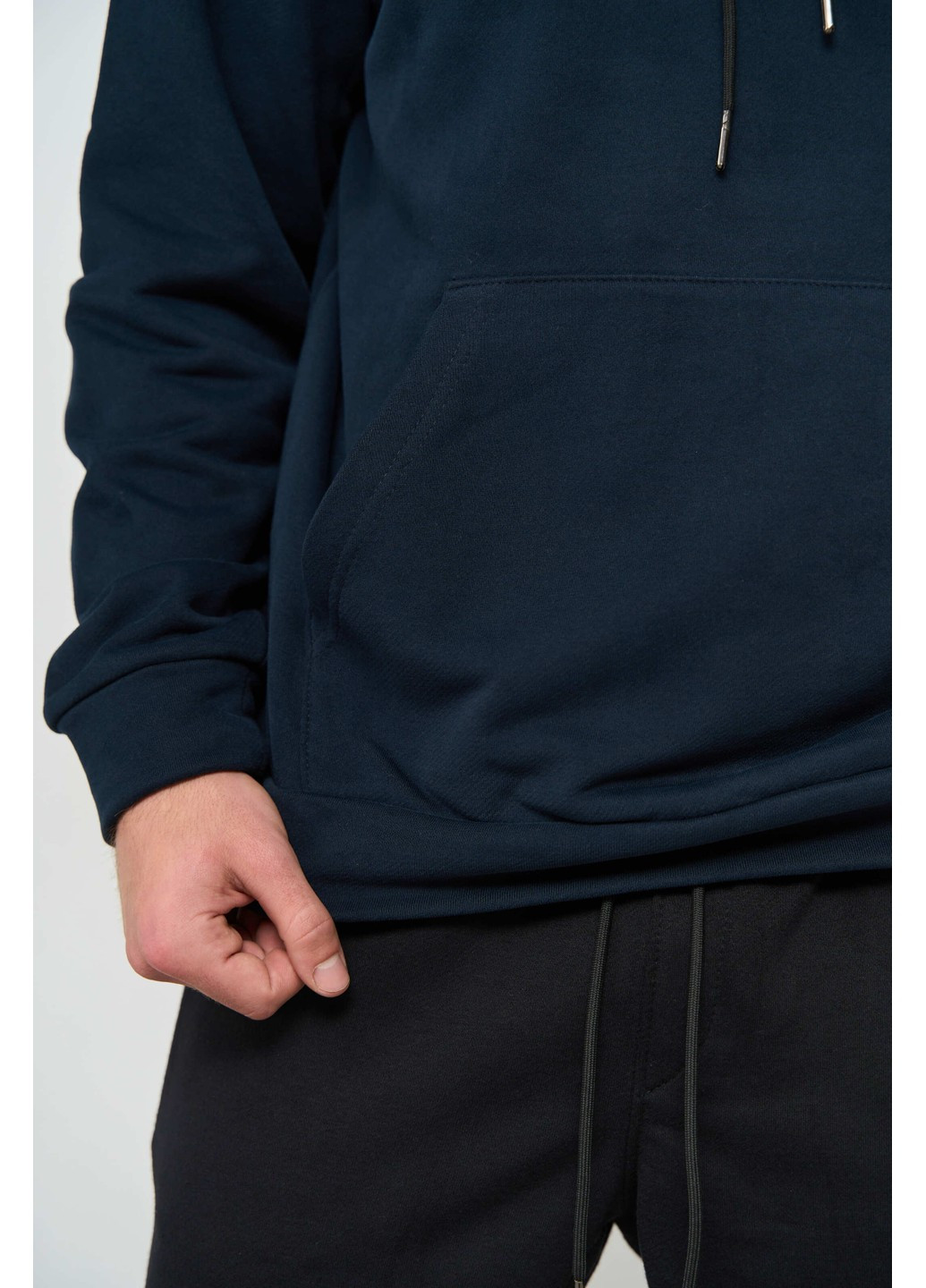 Спортивный костюм мужской весна осень HW HOOD с худи синий черный Handy Wear (275793068)