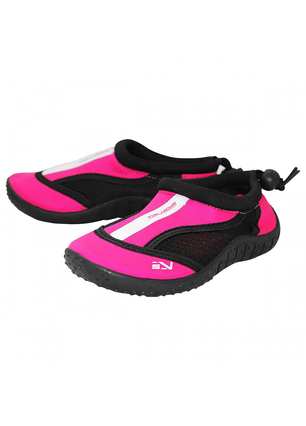 Обувь для пляжа и кораллов (аквашуз) SV-GY0001-R30 Size 30 Black/Pink SportVida (258486778)