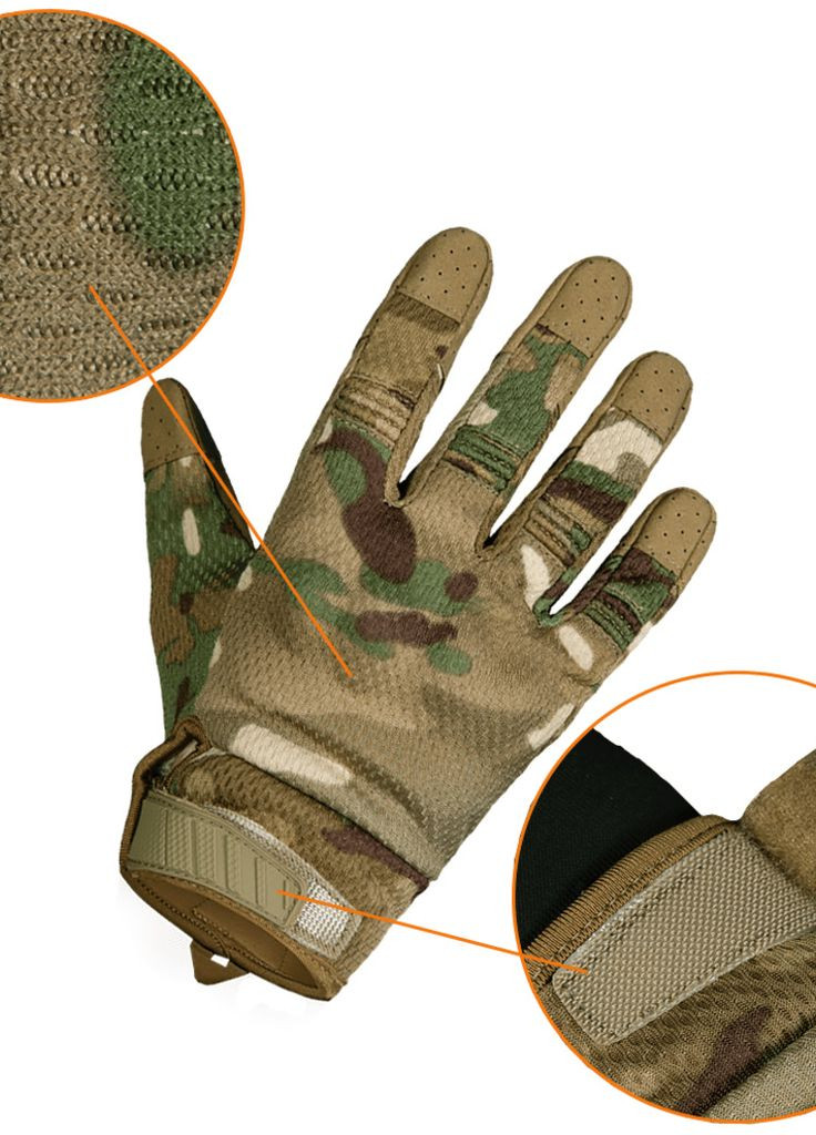 тактические перчатки TAC 2.0 MULTICAM Camotec (276004353)