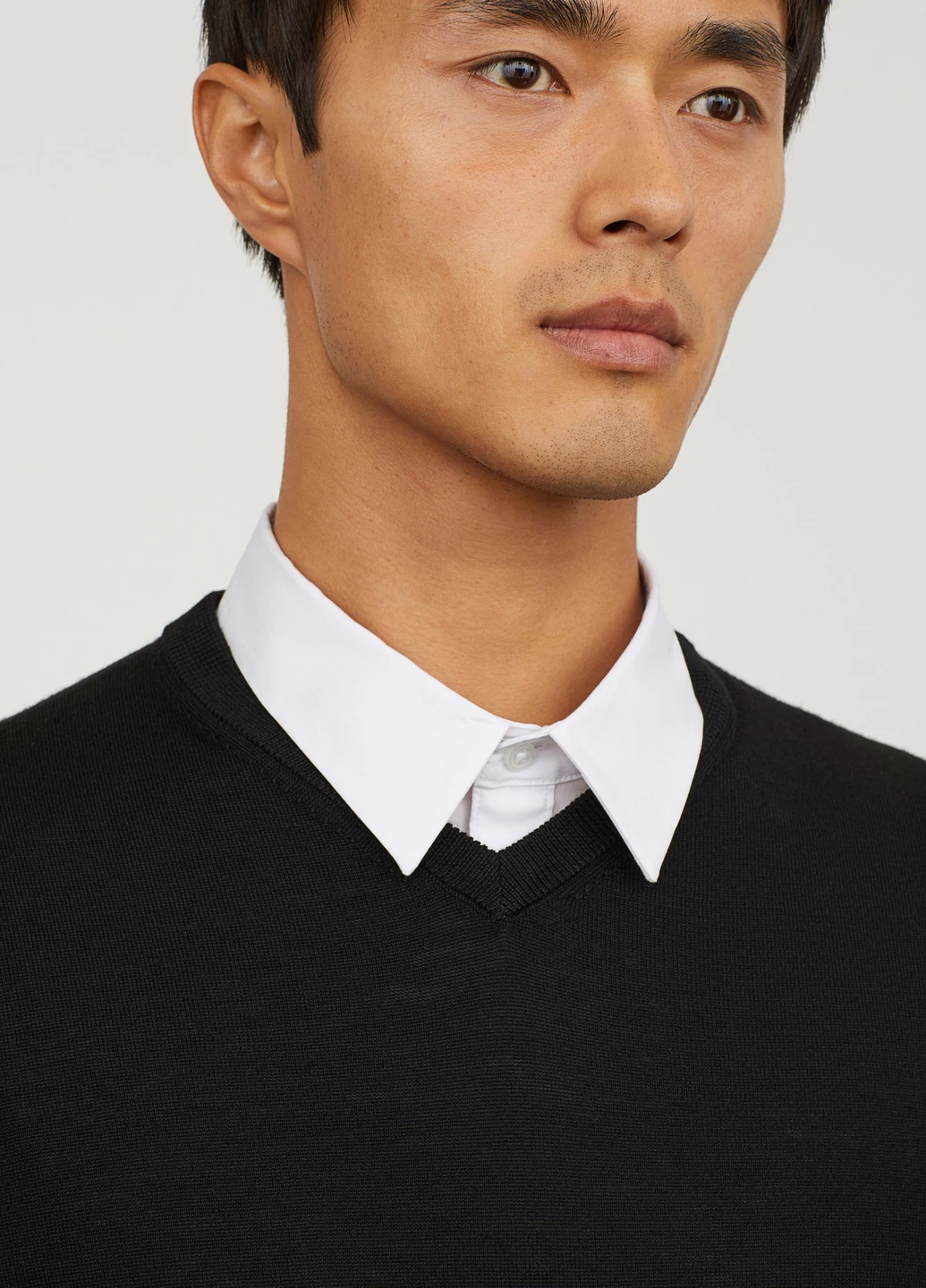 Черный пуловер,чорний, H&M