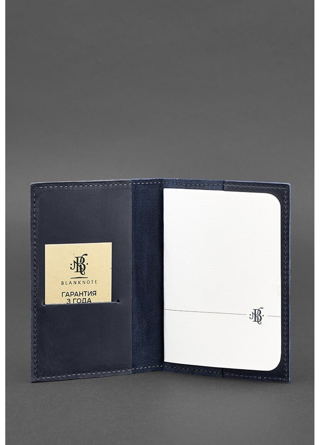 Обложка на паспорт из кожи 1.2 BN-OP-1-2-O BlankNote (263519130)