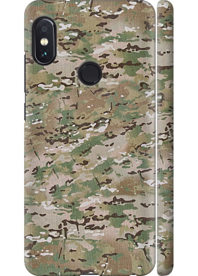 3D пластиковый матовый чехол 'Камуфляж v5' для Endorphone Xiaomi Redmi Note 5 (259160461)