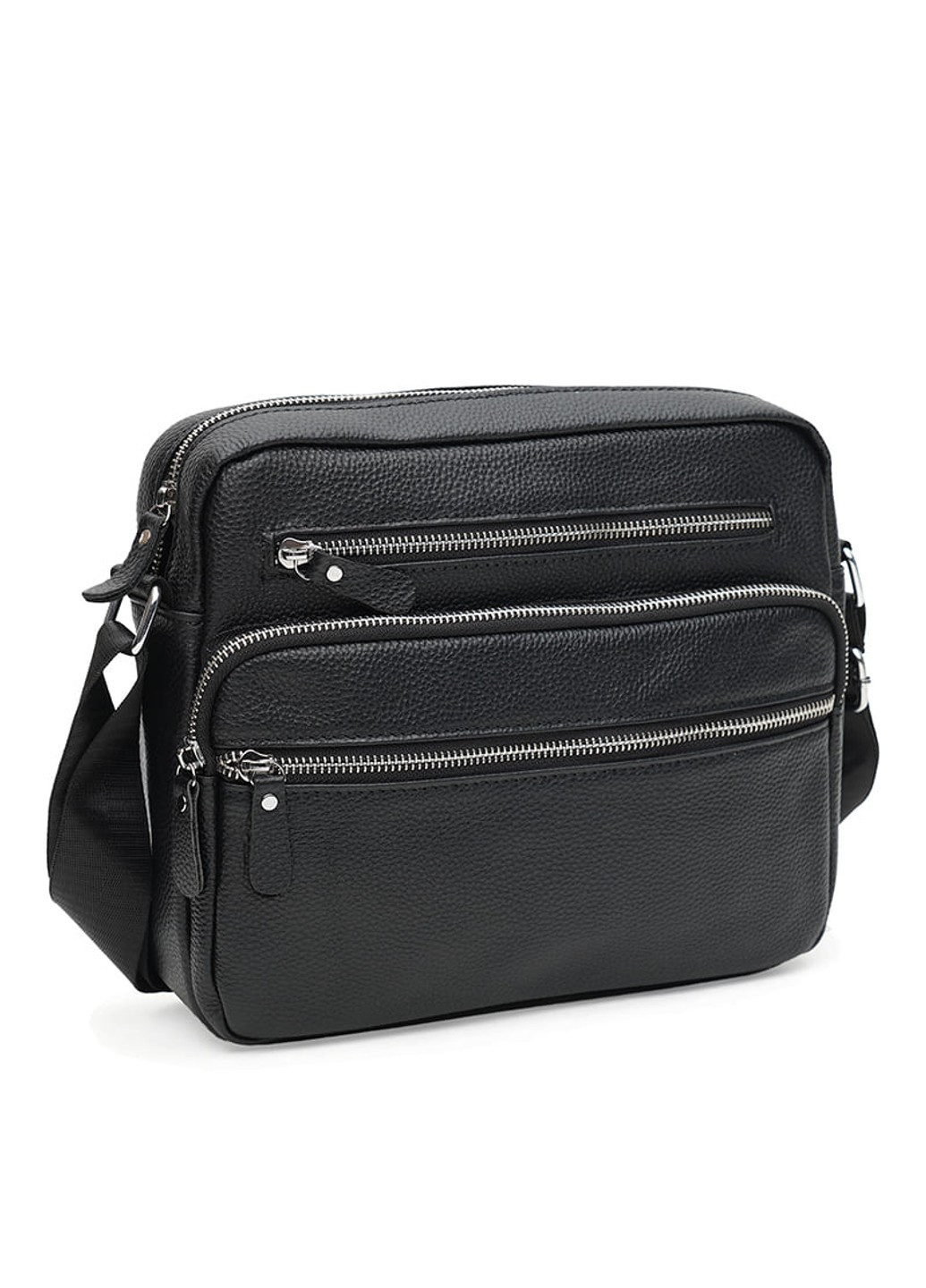 Чоловічі шкіряні сумки K19988bl-black Keizer (266143517)