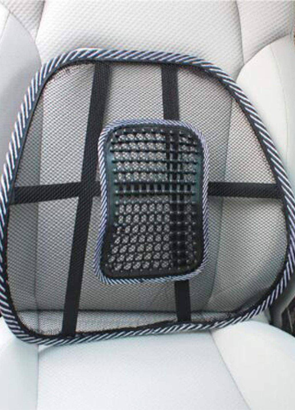 Ортопедическая спинка подставка с массажером на кресло и авто сиденье подставка для спины UFT mp04 (275927015)
