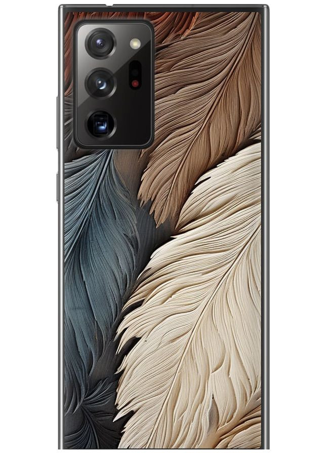 Силіконовий чохол 'Листя в стилі бохо' для Endorphone Samsung Galaxy Note 20 Ultra (265394414)