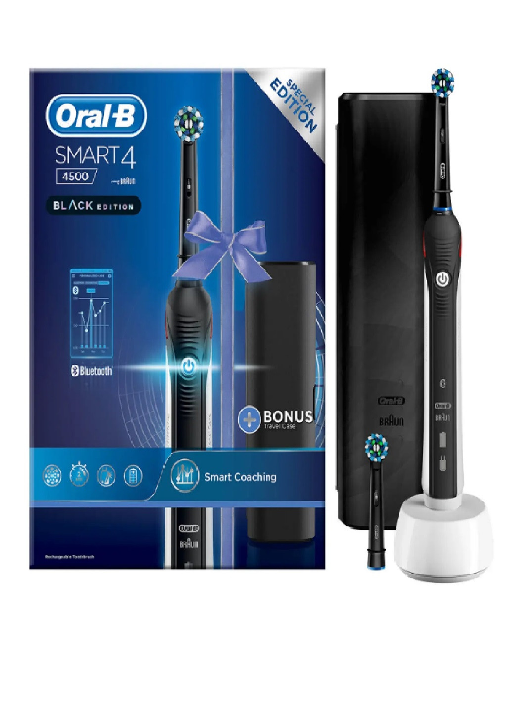 Зубна щітка електрична Cross Action Braun oral-b smart 4500 (257666354)