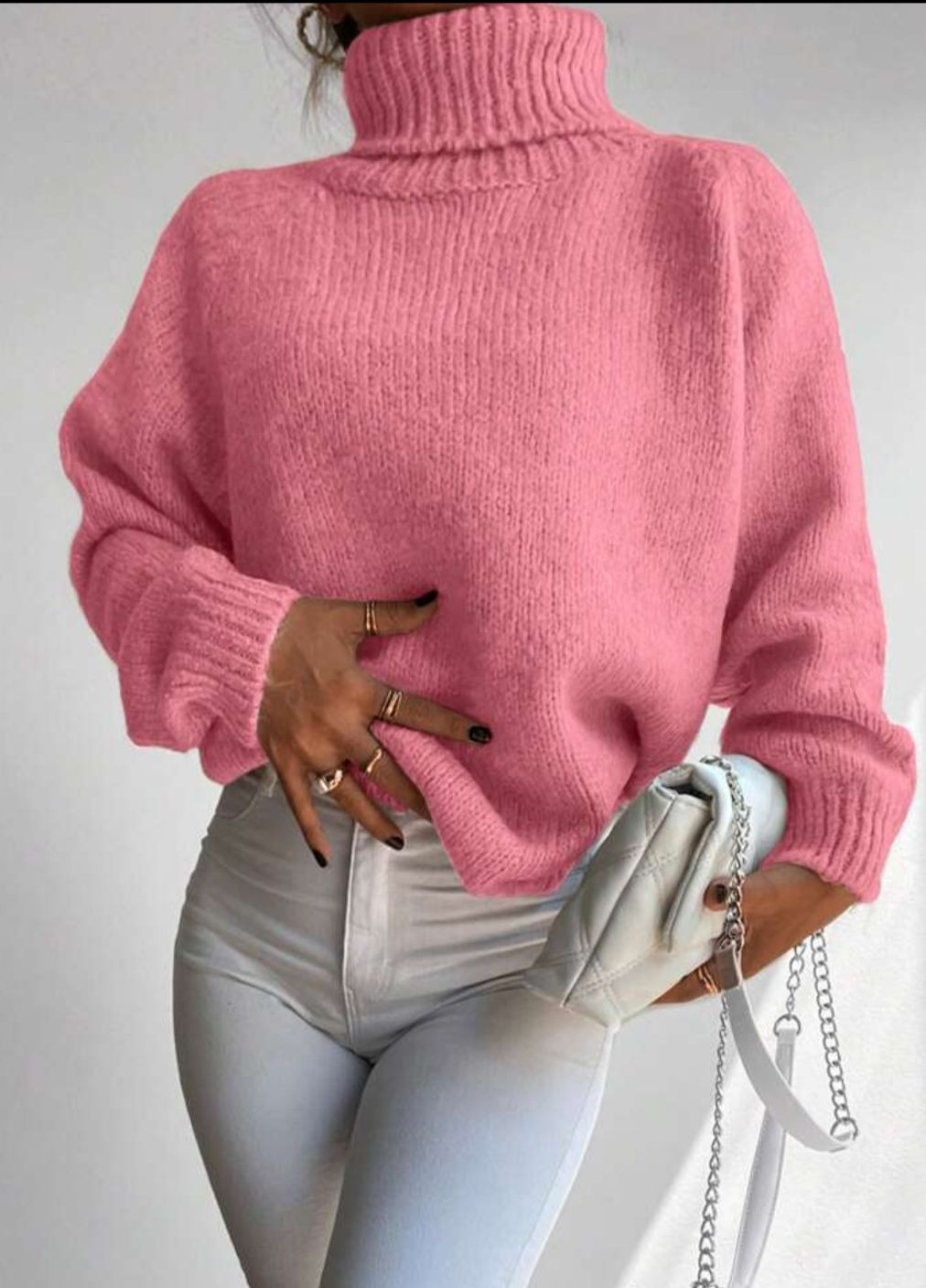 Розовый светр You Best