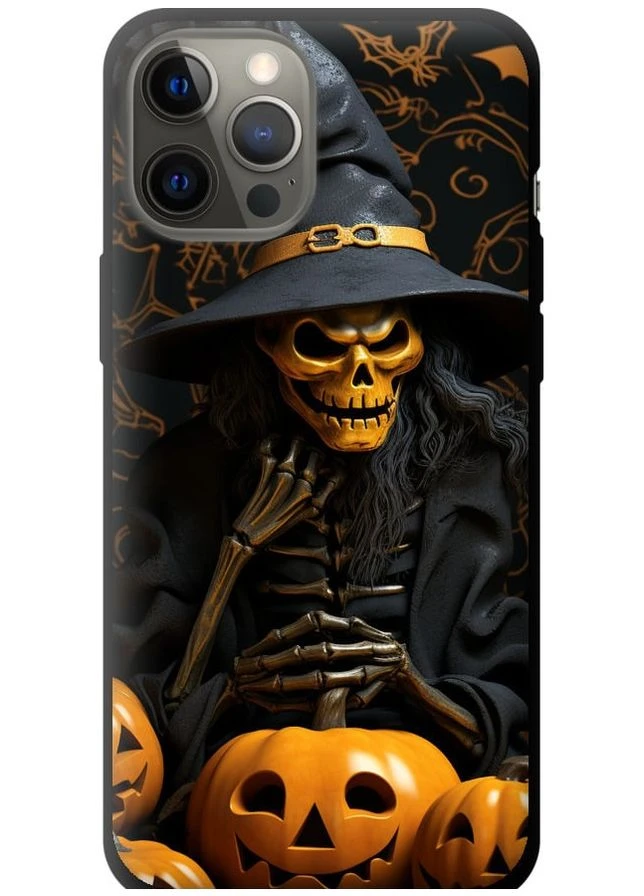 TPU чорний чохол 'Хелловін 2' для Endorphone Apple iPhone 12 Pro Max (266810073)