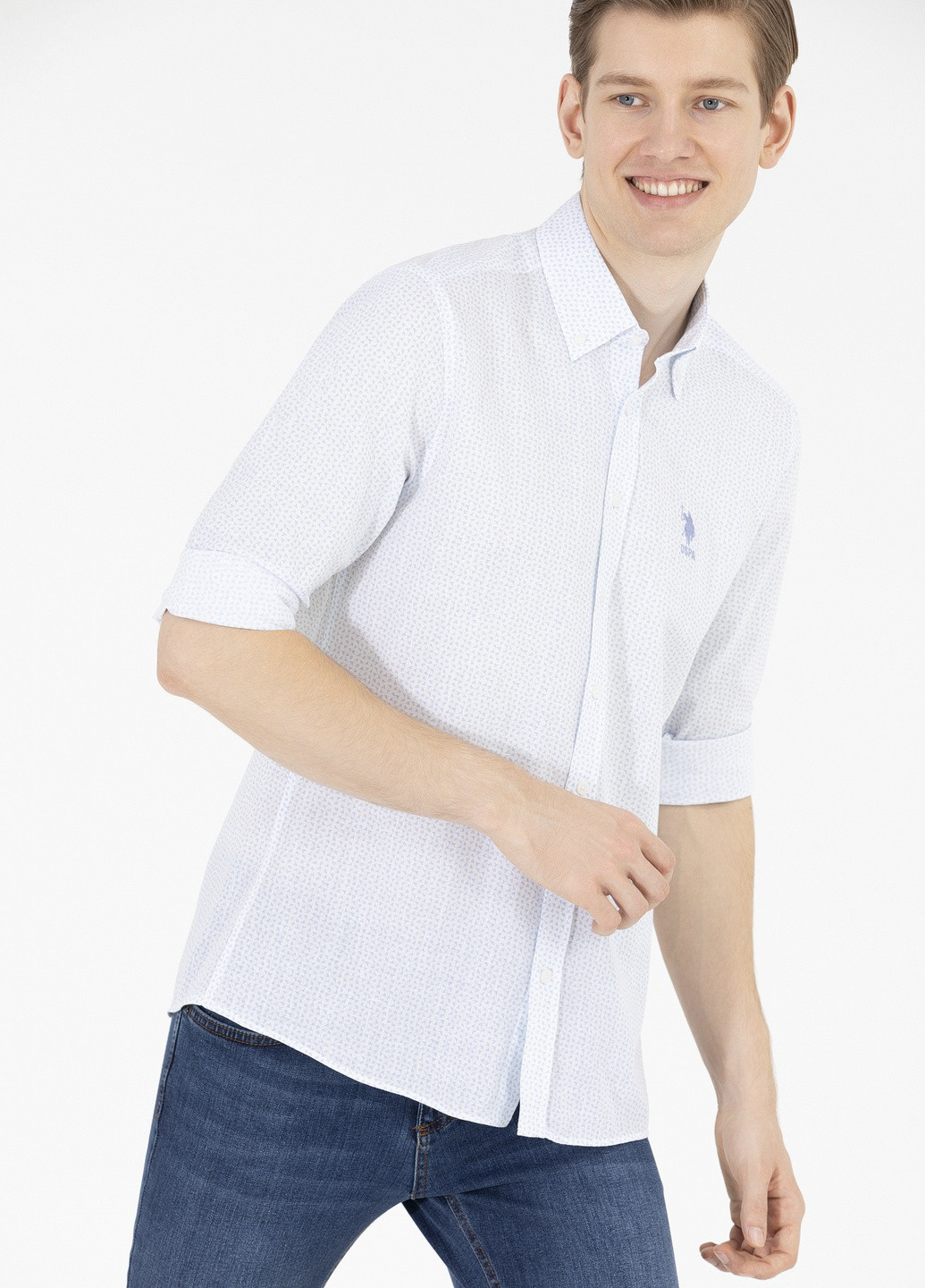 Сорочка чоловіча U.S. Polo Assn. (258527509)