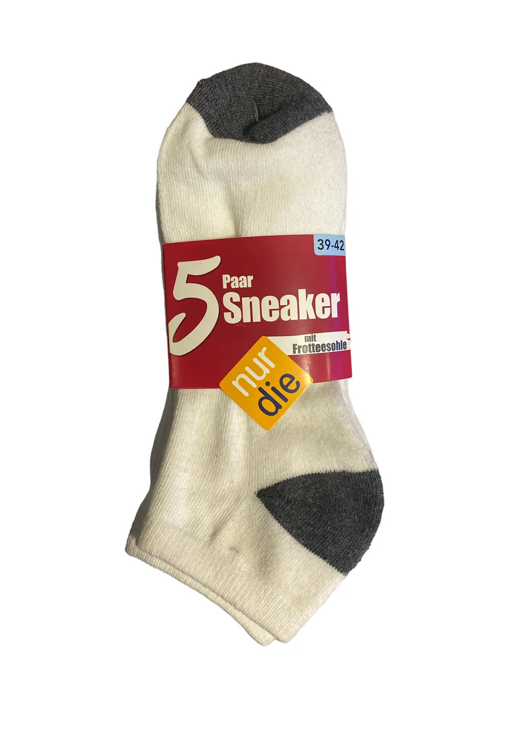 Жіночі шкарпетки махрові 5 пар р.39-42 Білий () Nur Die 487846 (277962494)