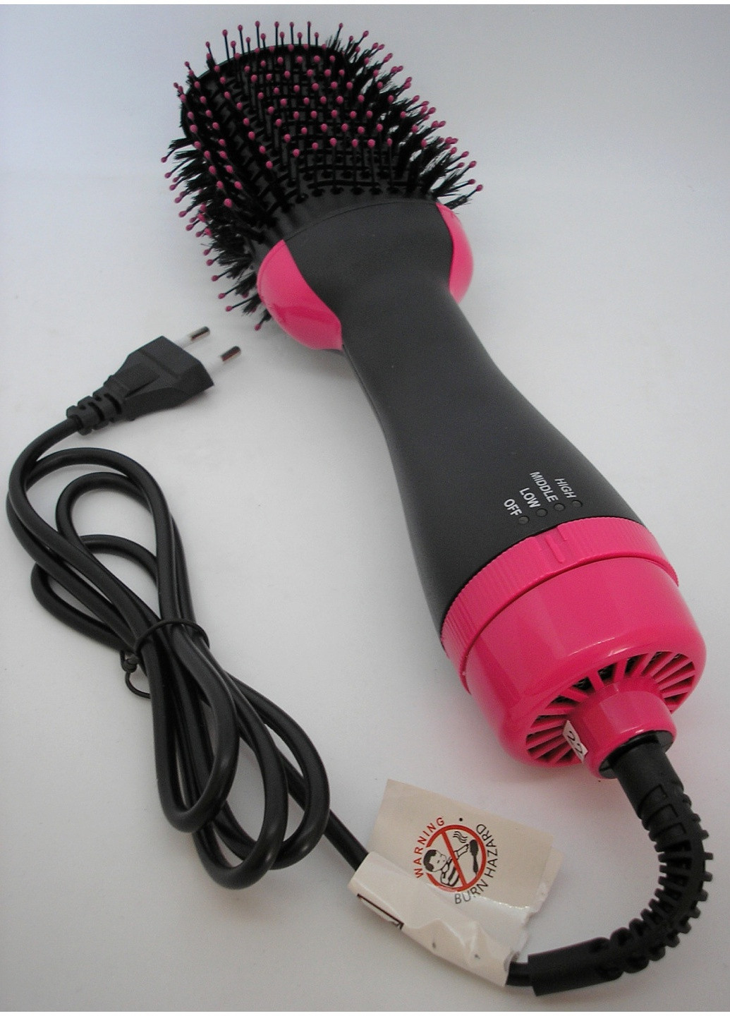 Фен One Step Up щітка стайлер гребінець для сушіння та укладання волосся One Step Hair Dryer and Styler 3 в 1 No Brand (259684066)