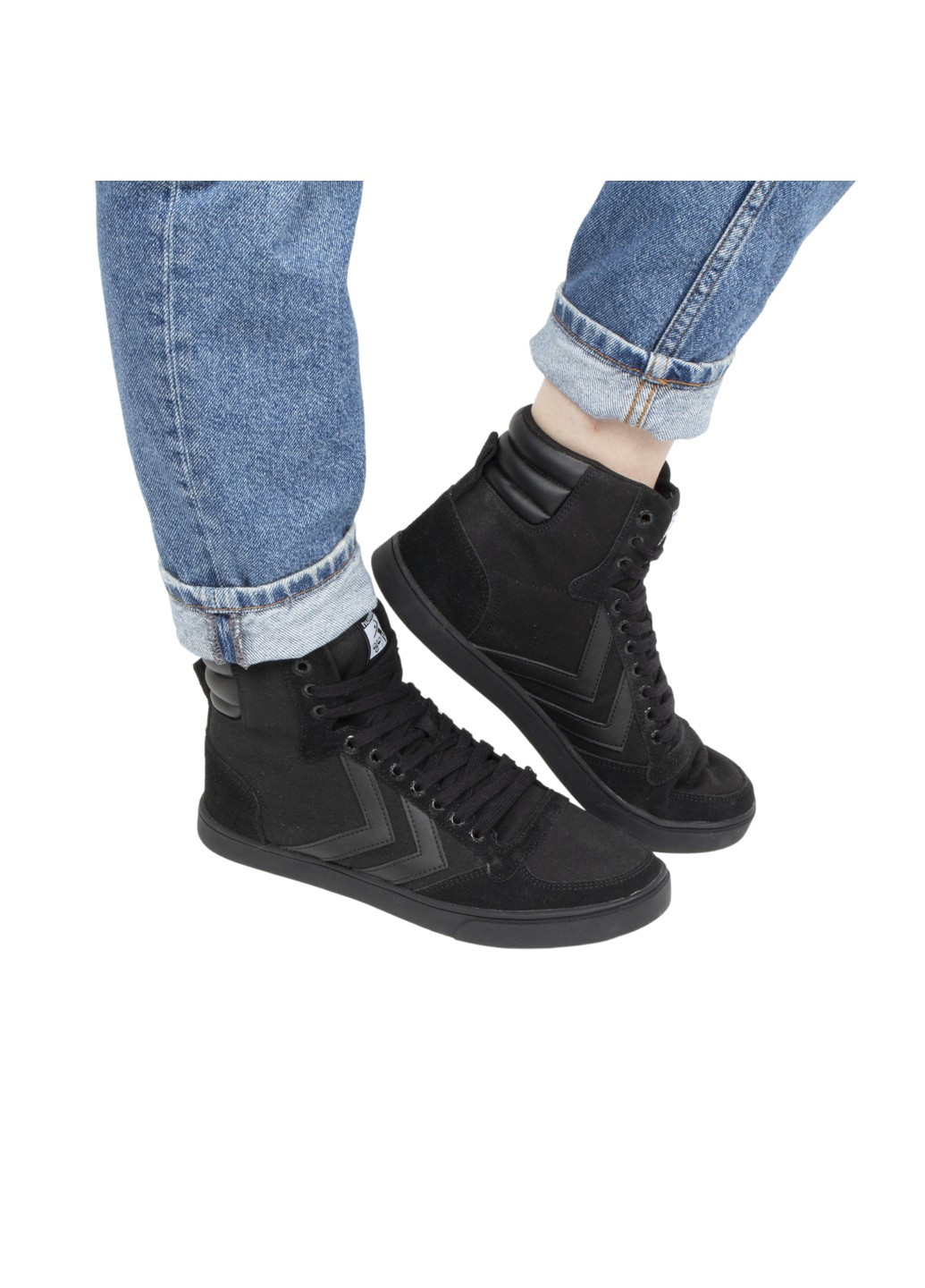 Черные мужские кроссовки Hummel
