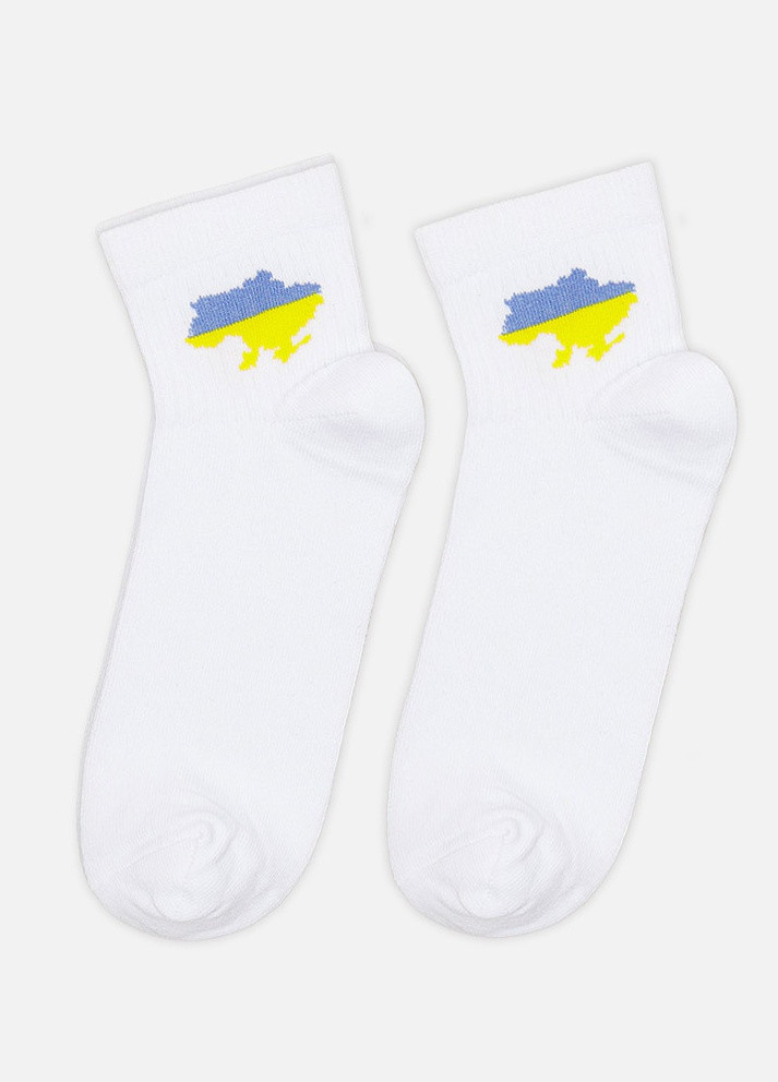 Жіночі шкарпетки колір білий ЦБ-00214915 Yuki (259422879)
