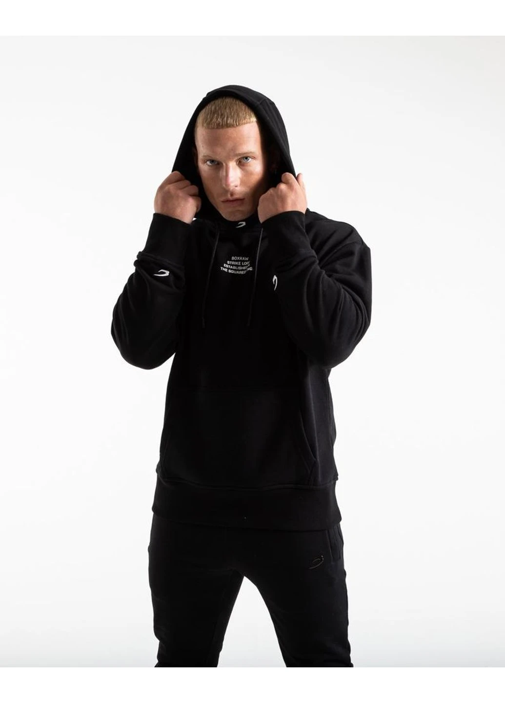 Худі Established Unisex Hoodie Чорне BOXRAW (257169950)