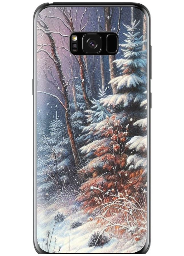 Силиконовый чехол 'Зимний пейзаж' для Endorphone Samsung Galaxy S8 Plus (275462567)