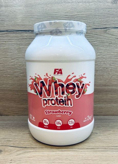 Протеїн Wellness Line Whey Protein 2000 g (Strawberry) Fitness Authority (262297122)