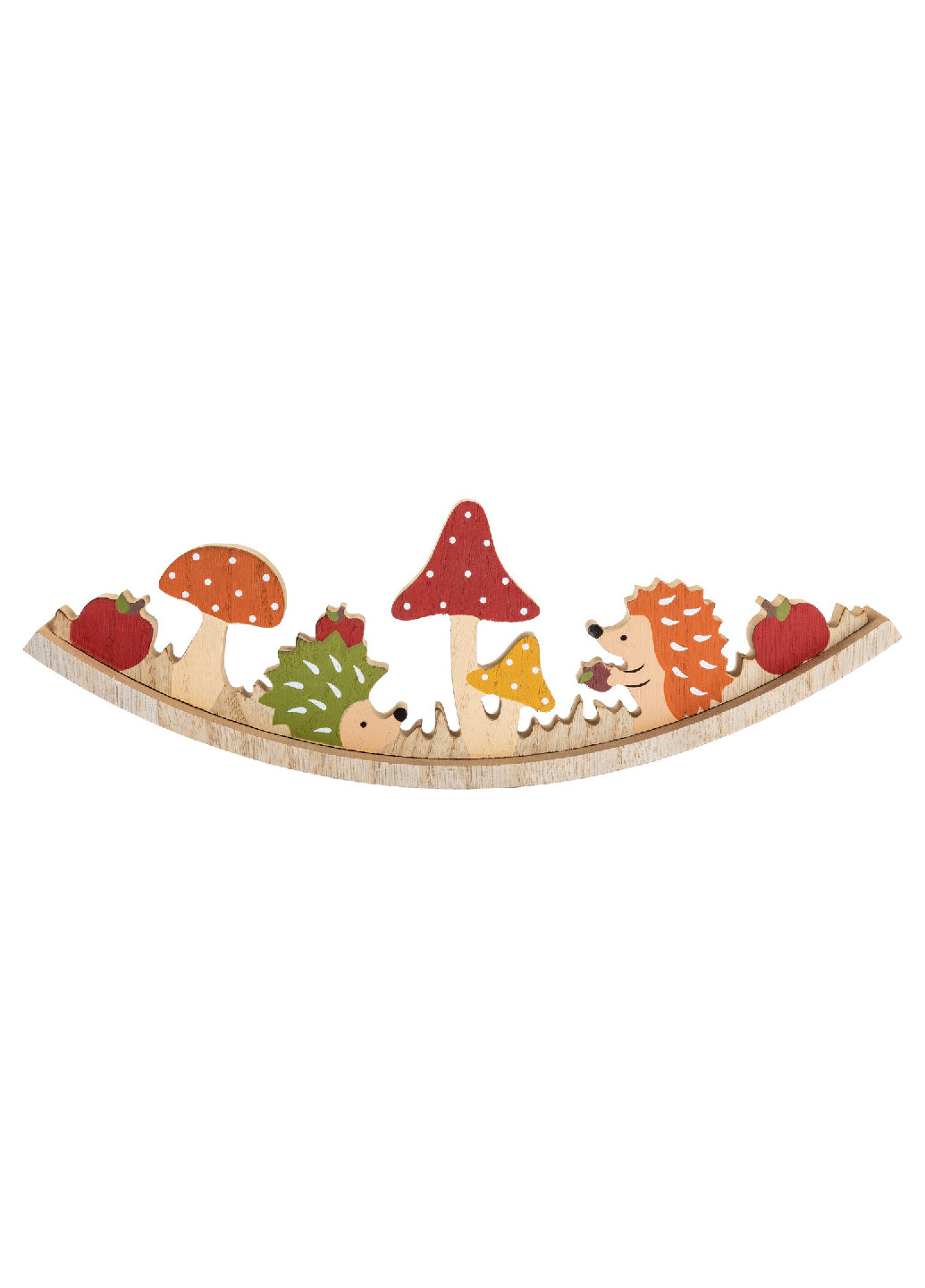 Декоративна фігурка осінь їжачки та грибочки різнокольоровий Livarno home (259183877)