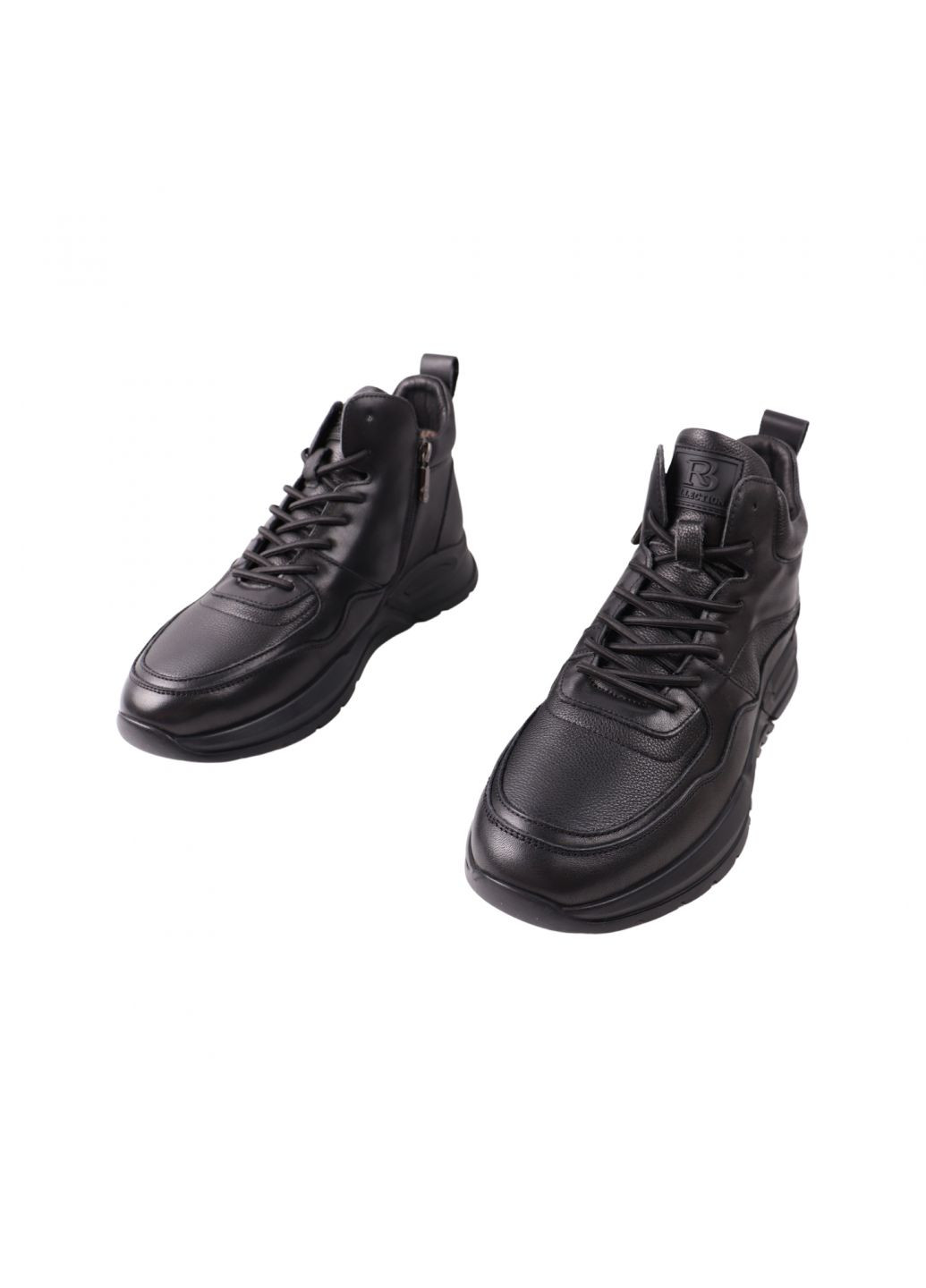 Черевики чоловічі чорні натуральна шкіра Berisstini 190-24ZHS (261856655)