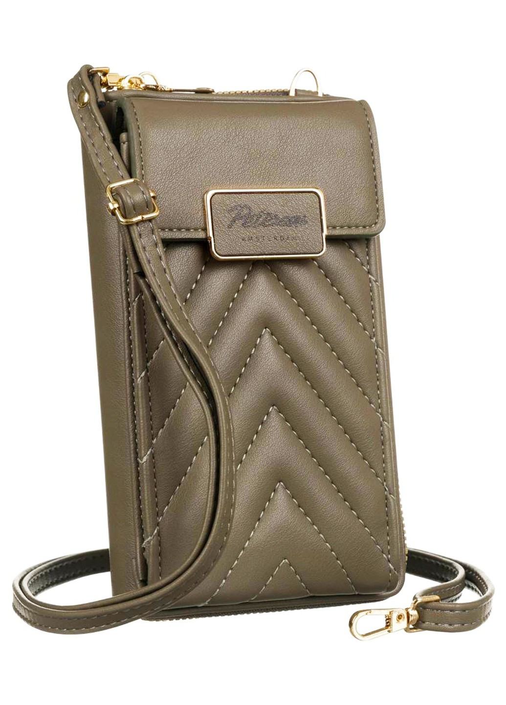 Сумка-кошелек женская из экокожи с карманом для телефона PTN M-10 Peterson (259684092)