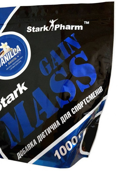 Stark Gain Mass 1000 g /10 servings/ Vanilla Stark Pharm (256777187)