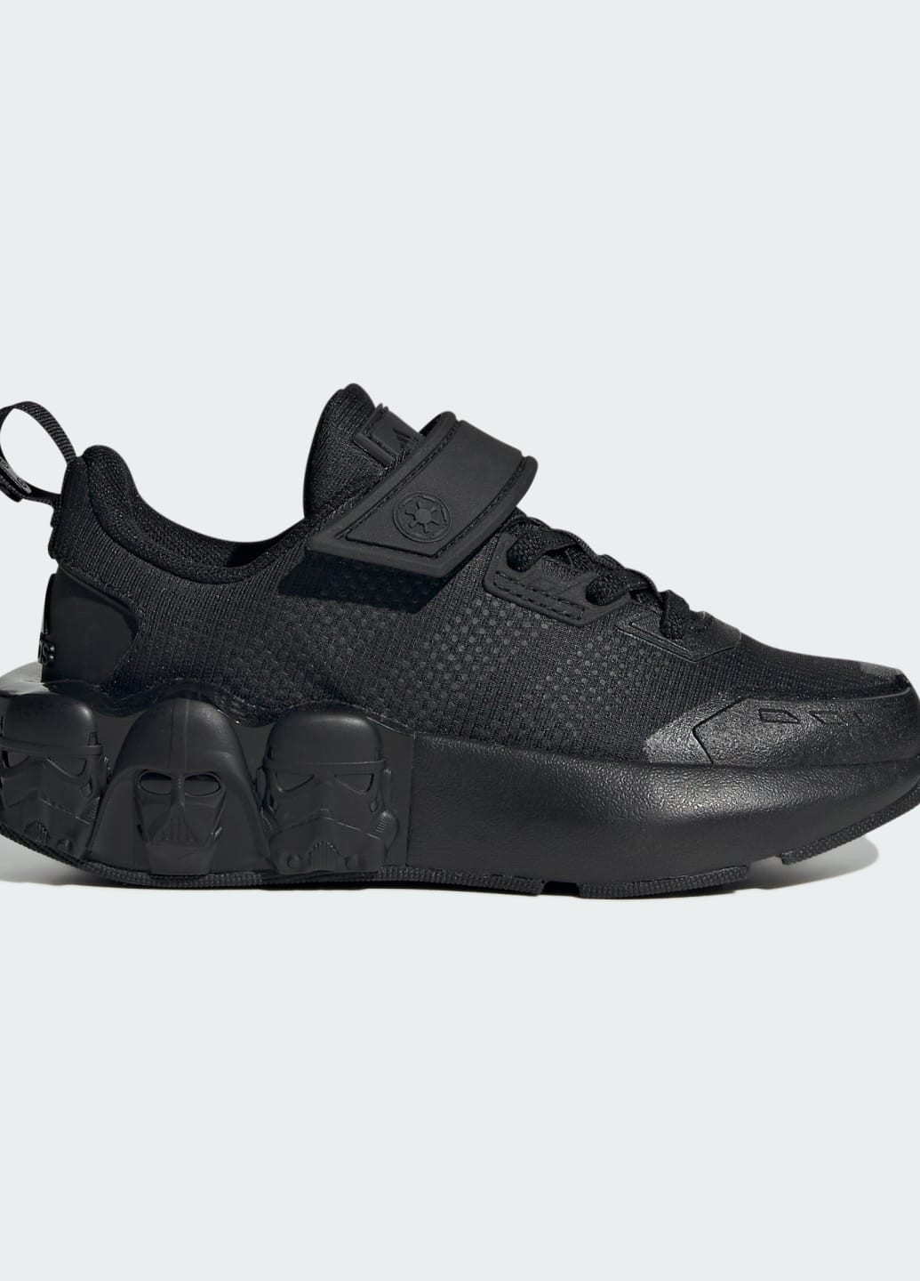 Черные всесезонные кроссовки star wars runner kids adidas