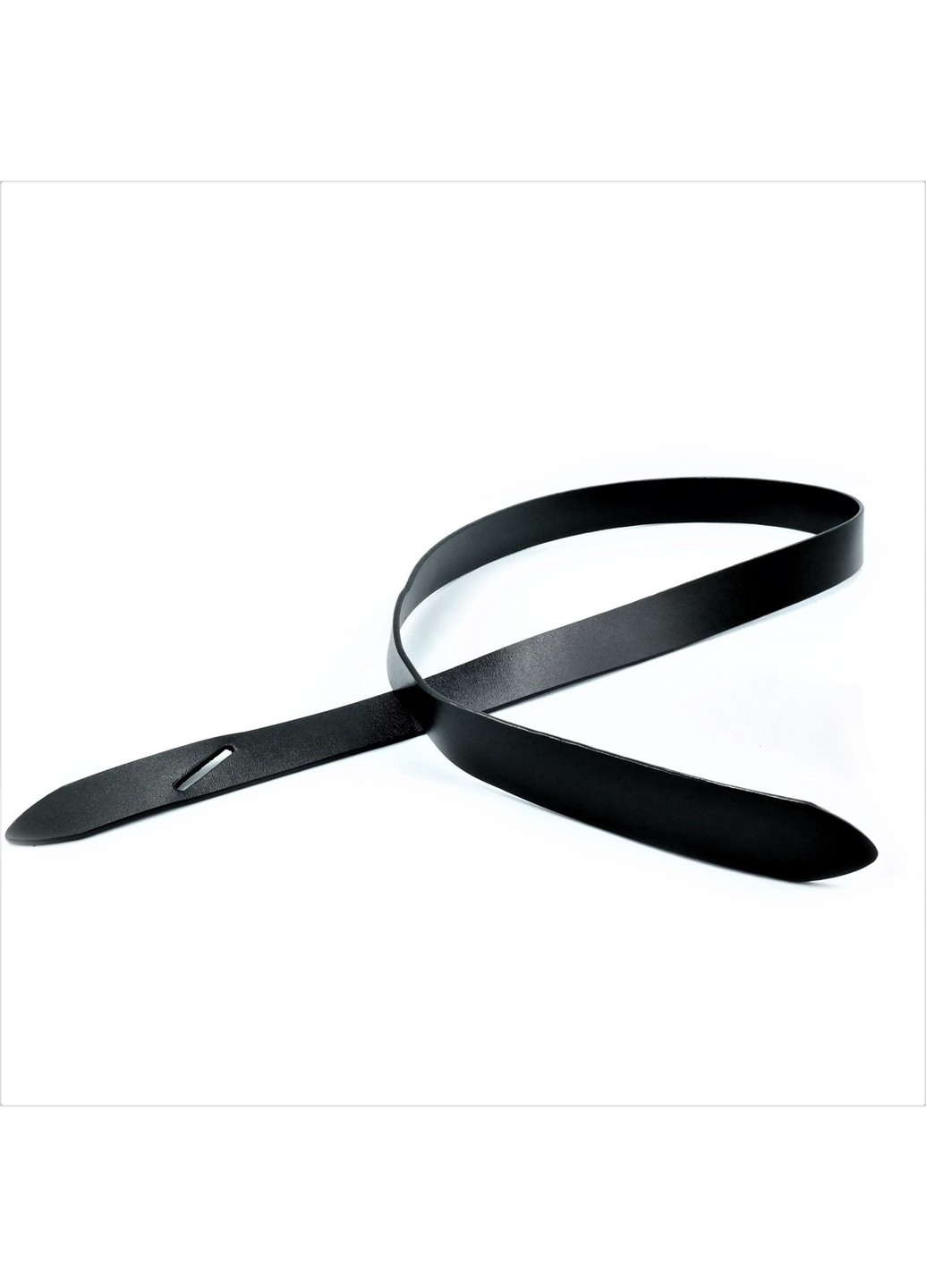 Кожаный женский ремень завязка Черный Weatro nw-zh3k-0067 Le-Mon (272596641)