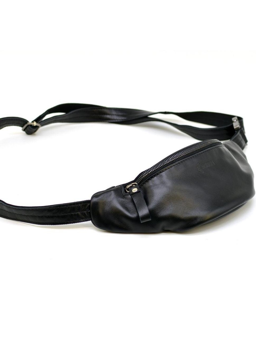 Кожаная черная сумка на пояс унисекс ga-3034-3md TARWA (263776521)