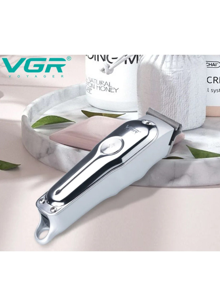 Тример для стрижки волосся, сріблястий VGR v-071 (260495678)