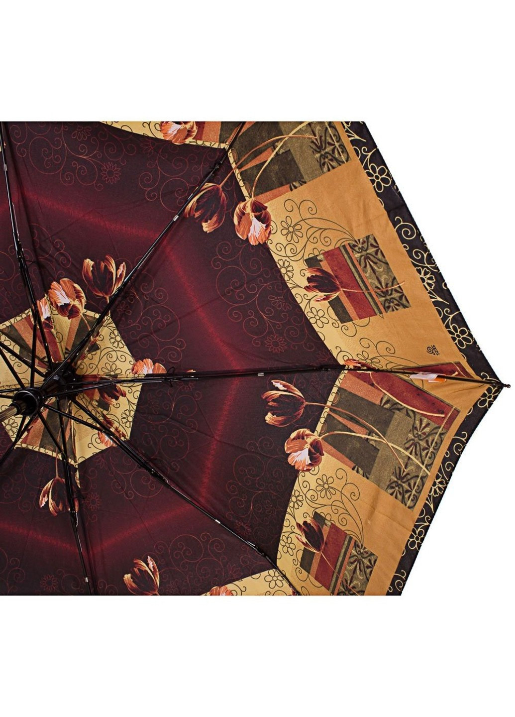 Зонт женский модный полуавтомат бордовый Airton (262976742)