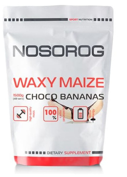 Гейнер Waxy Maize 1.5кг (Шок-бан) Nosorog Nutrition (259142645)