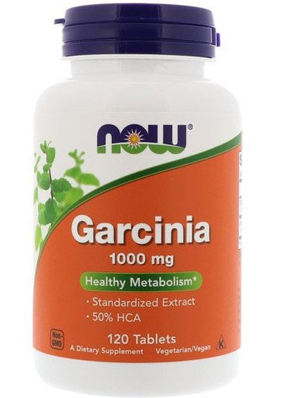 Garcinia 1000 mg 120 Tabs Now Foods (256719192)