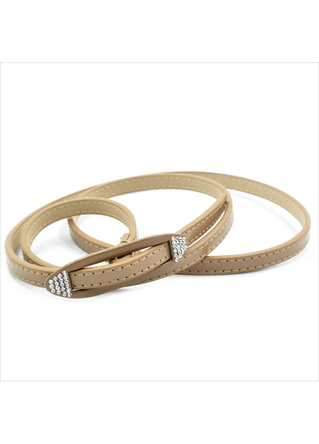 Ремінь жіночий Weatro Бежевий 0125zh-1kz Le-Mon (272596466)