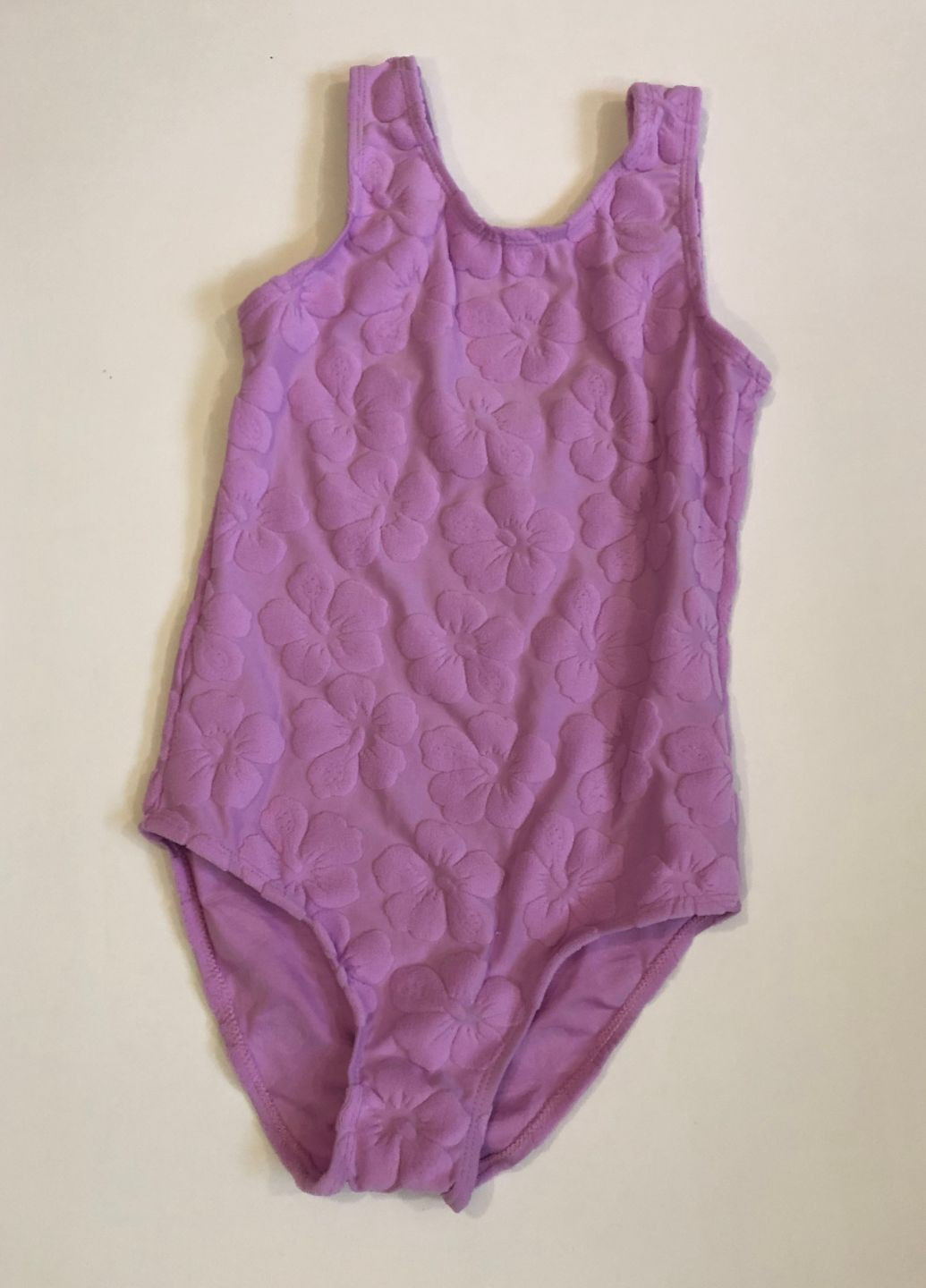 Фиолетовый демисезонный купальник для девочки. слитный Primark