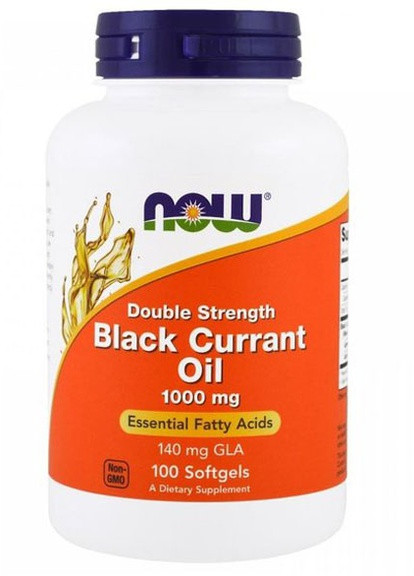 Black Currant Oil 1000 mg 100 Softgels Now Foods (258498775)