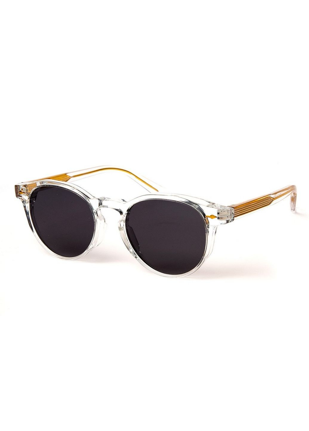 Сонцезахисні окуляри з поляризацією Панто чоловічі LuckyLOOK 860-019 (276843122)