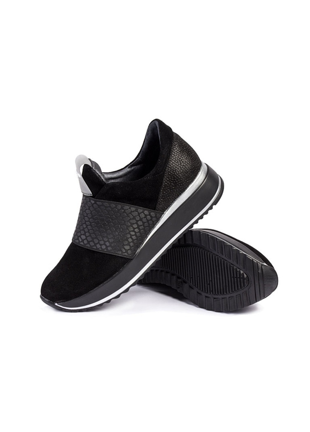 Чорні осінні кросівки жіночі бренду 8400216_(0) ModaMilano