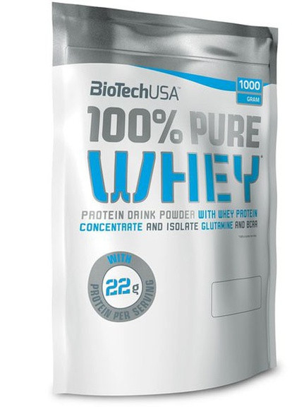 100% Pure Whey 1000 g /35 servings/ Bourbon Vanilla Biotechusa (257079573)