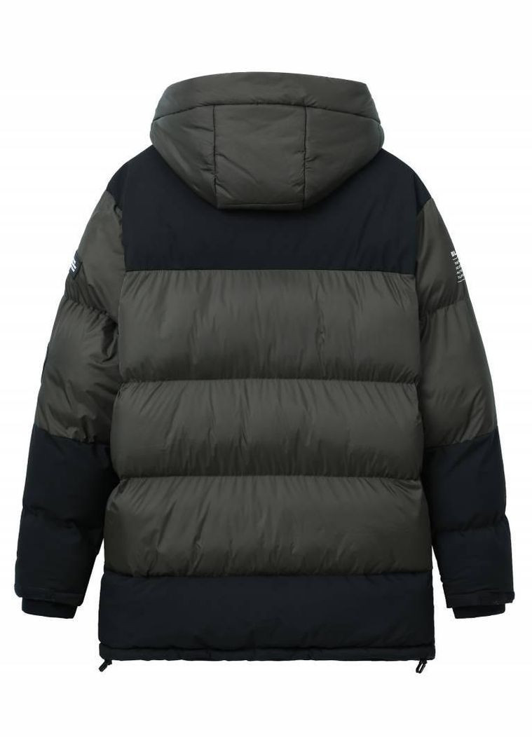 Темно-зеленая куртка зима,болотный-черный, Glo-Story