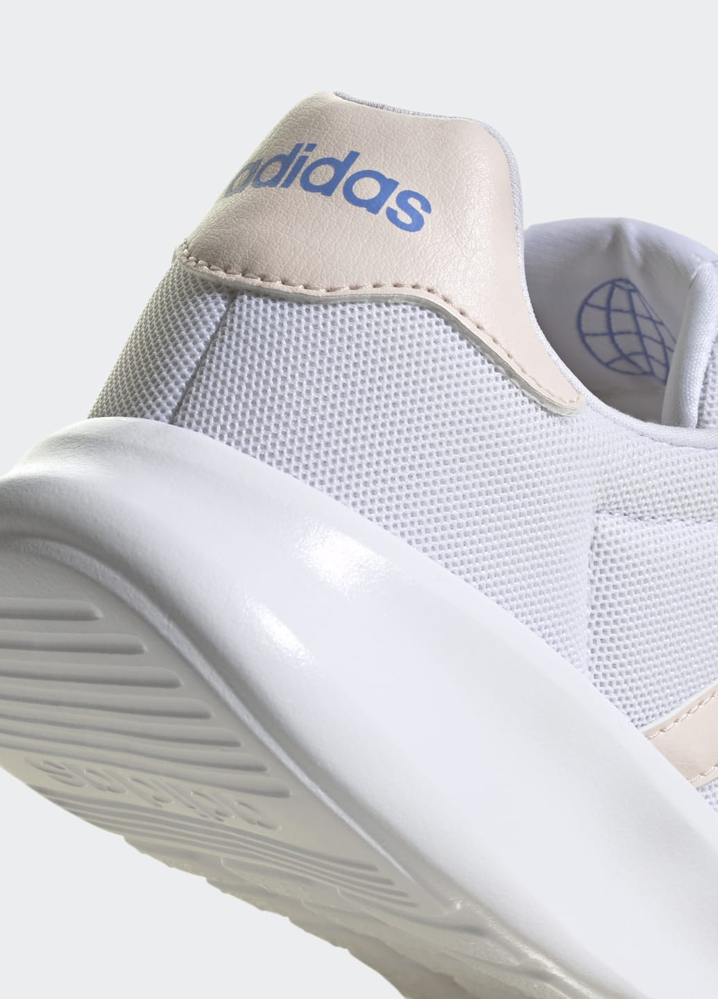 Белые всесезонные кроссовки lite racer 3.0 adidas