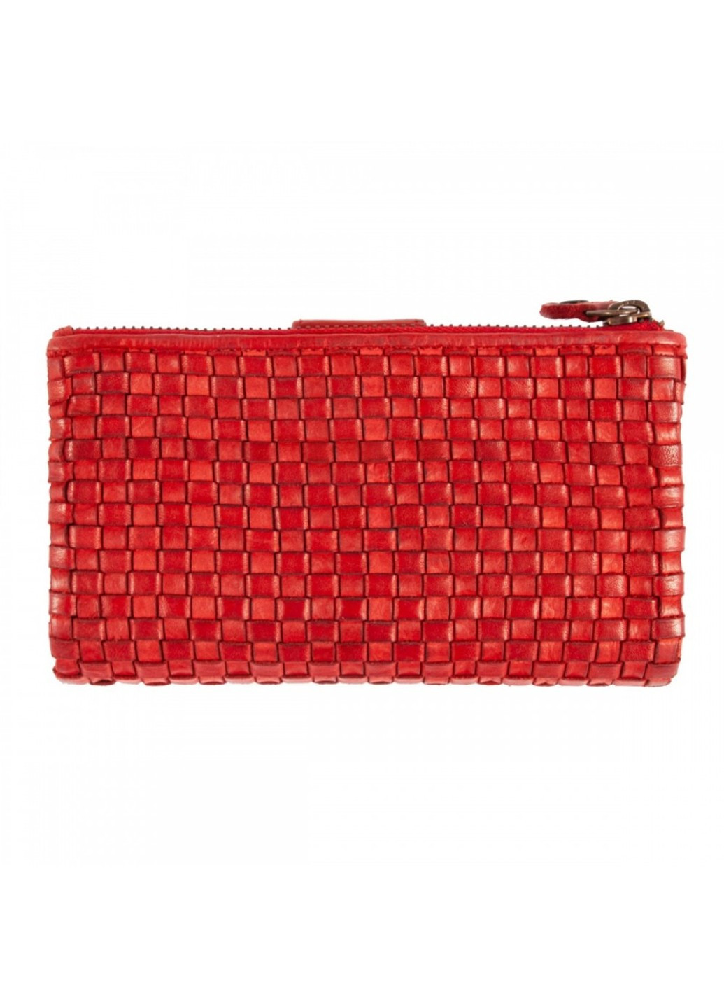 Шкіряний жіночий гаманець Ashwood D83 RED (Червоний) Ashma (276456923)