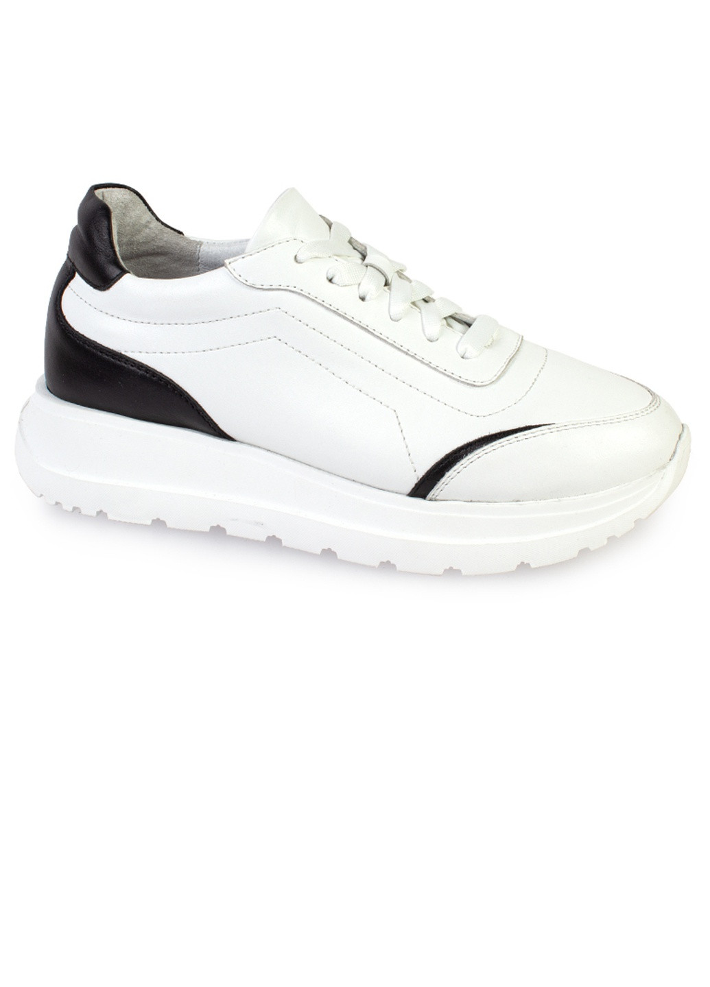 Білі осінні кросівки жіночі бренду 8200317_(1) ModaMilano