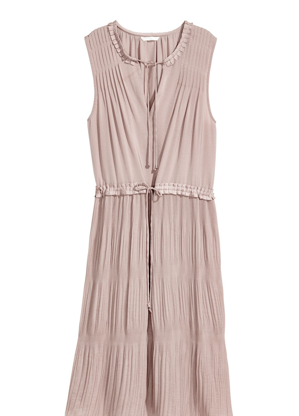 Сіро-бежева кежуал плаття, сукня H&M однотонна