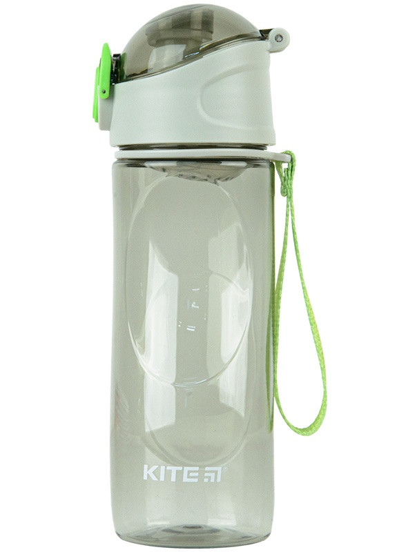 Бутылка для воды 530 мл серо-зеленая Kite (258402468)