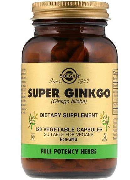 FP Super Ginkgo 120 Veg Caps Solgar (256723929)