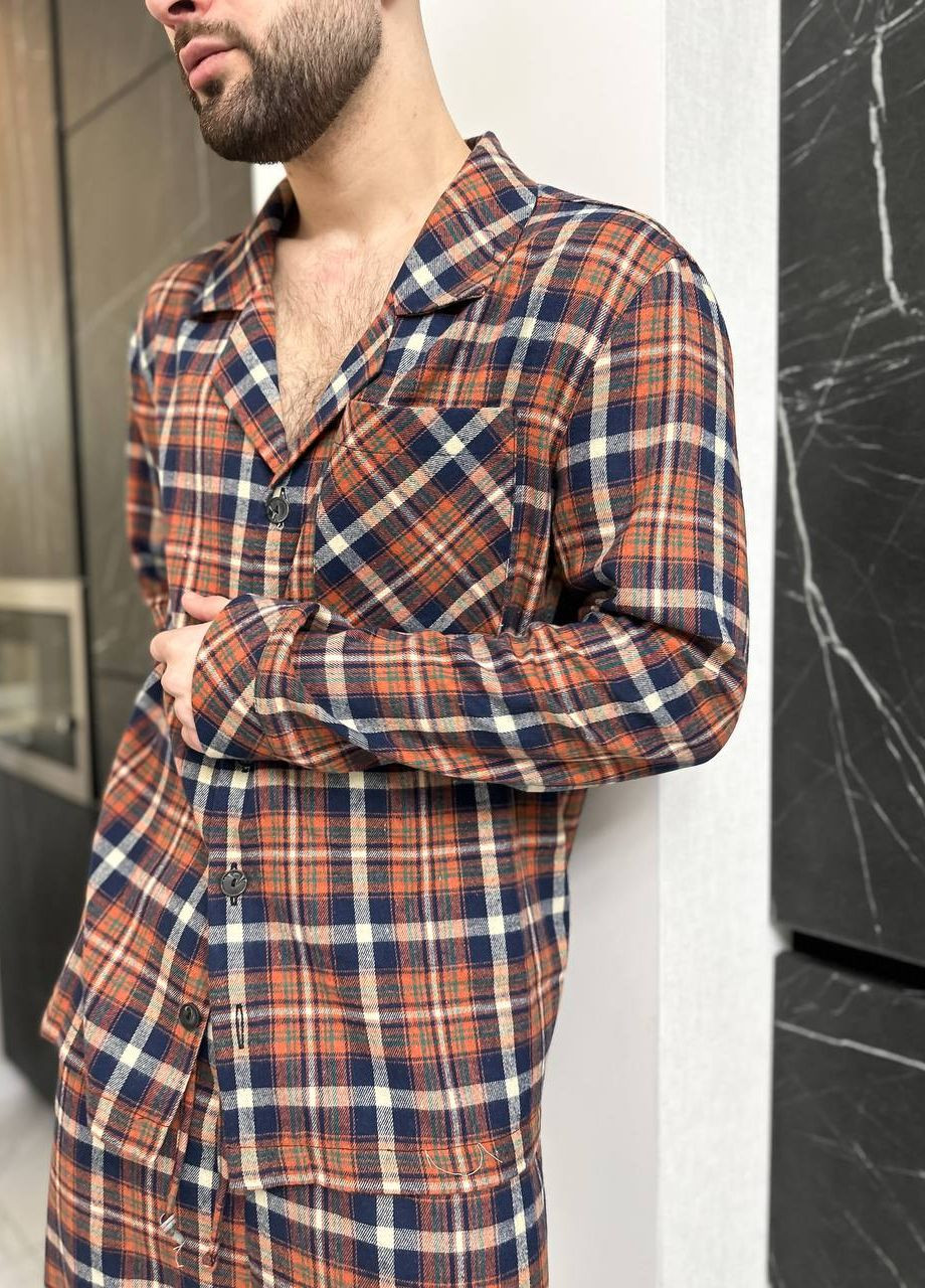 Стильная мужская пижама-костюм Vakko (276458409)