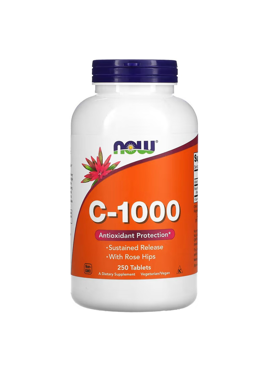 Витамин С с Шиповником C-1000 RH SR - 250 таб Now Foods (274275350)