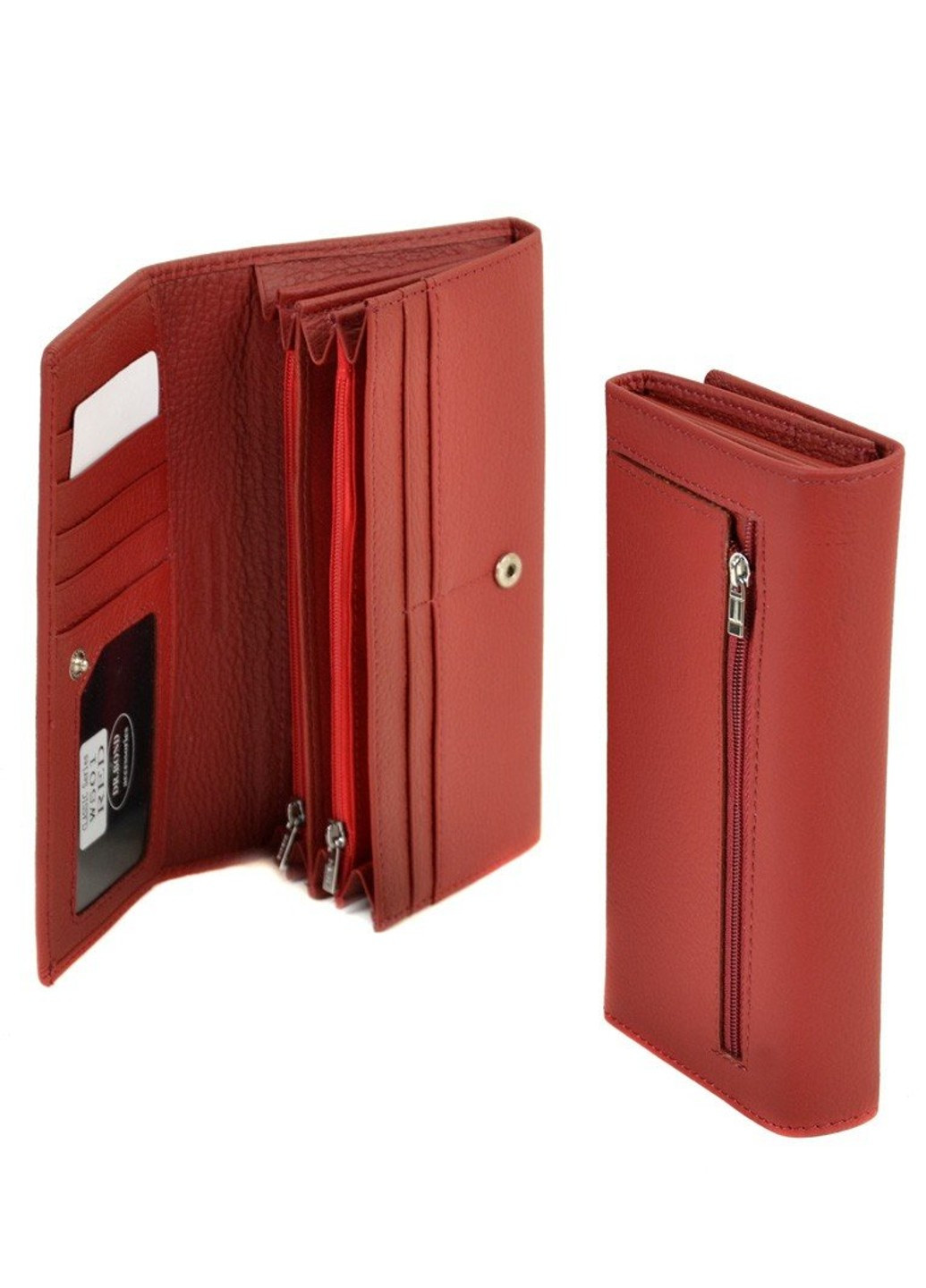Женский кожаный красный кошелек Classik dr.Bond W501 red Dr. Bond (261551075)
